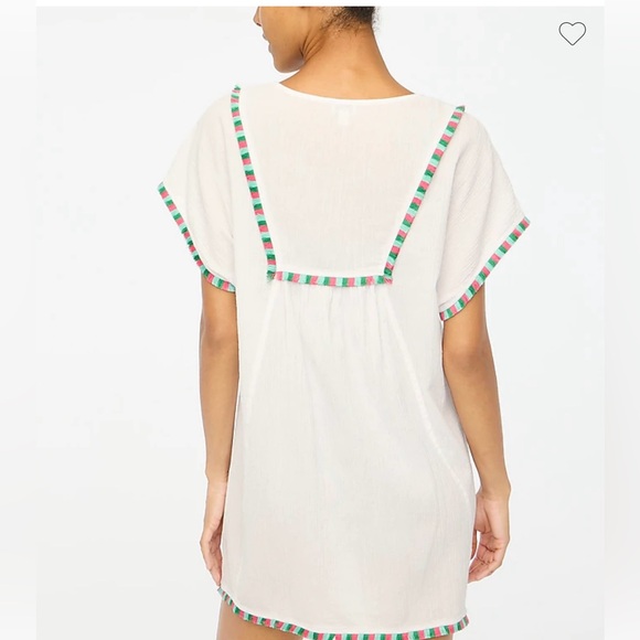 Womens J.Crew Beach Tunic - Picture 3 of 10